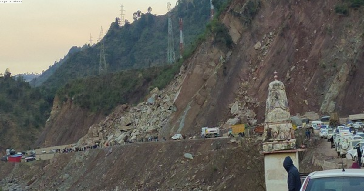 Landslide in Himachal Pradesh's Bhibagh; no casualties reported